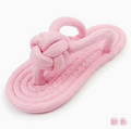 Durable Cotton Rope Slippers Dog Chew Toy